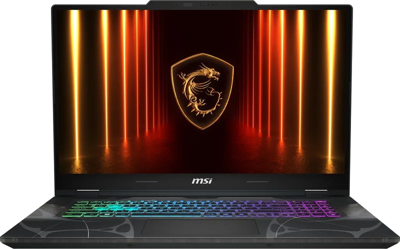 Cyborg 17 B2RWEKG-023NL - Gaming Laptop - 17.3 inch - RTX 5050 - Core 7 - 16GB/512GB by MSI, Black – cover