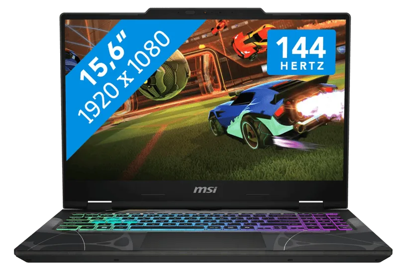 Cyborg A15 AI B2HWFKG-036BE från MSI, AZERTY – omslag