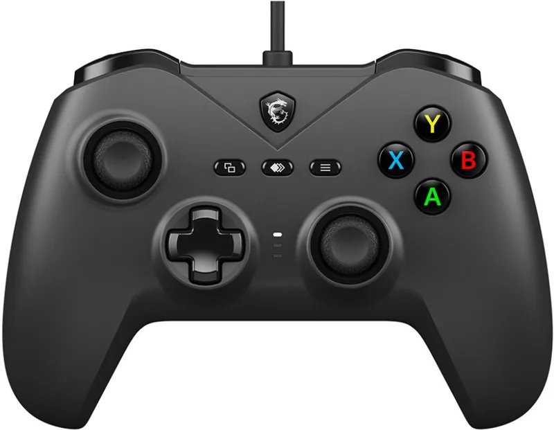 FORCE GC200 - Gaming Controller - Bekabeld by MSI, Black – cover