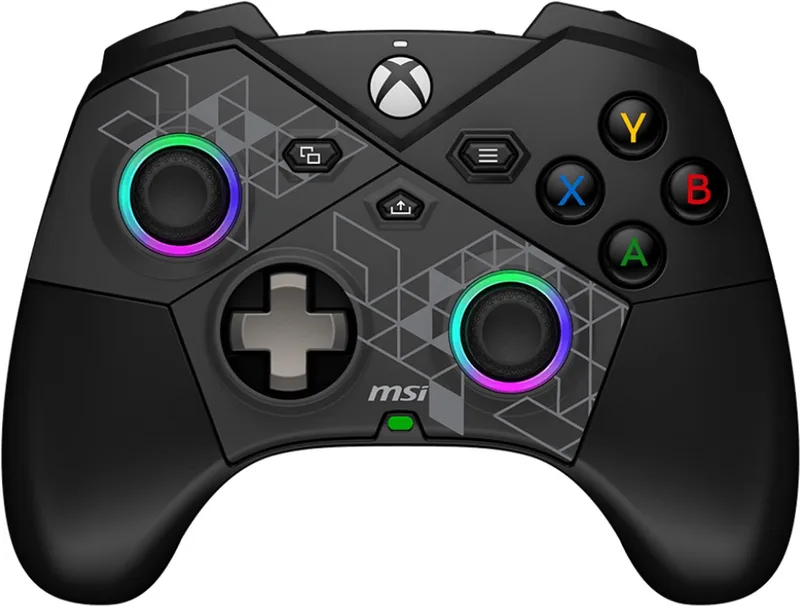 FORCE PRO WIRELESS CONTROLLER - Gaming Controller - Bluetooth - USB-C van MSI, Zwart – cover