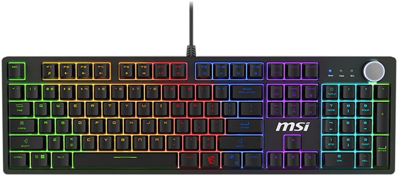 FORGE GK320 Gaming-Tastatur by MSI, Black – cover