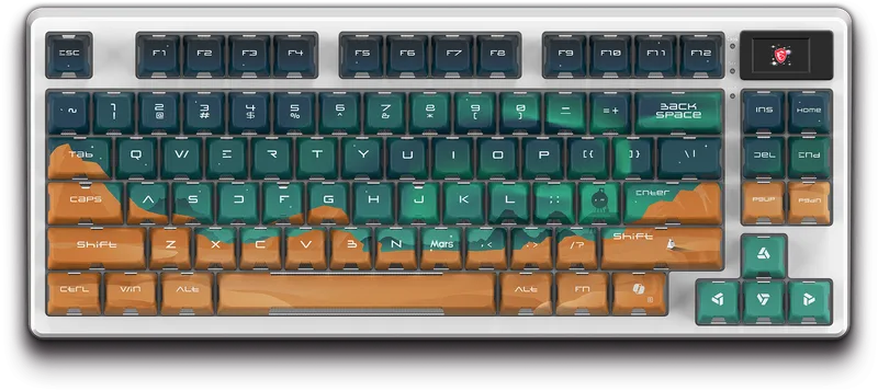 FORGE GK600 TKL Wireless Mars - Mechanisch gaming toetsenbord van MSI – cover