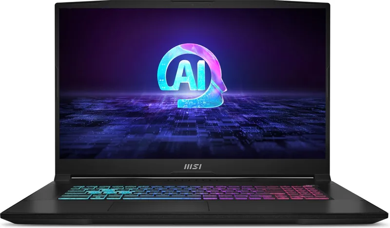 Gaming Laptop Katana A17 AI B8VF-835NL - RTX 4060 by MSI, Black – cover