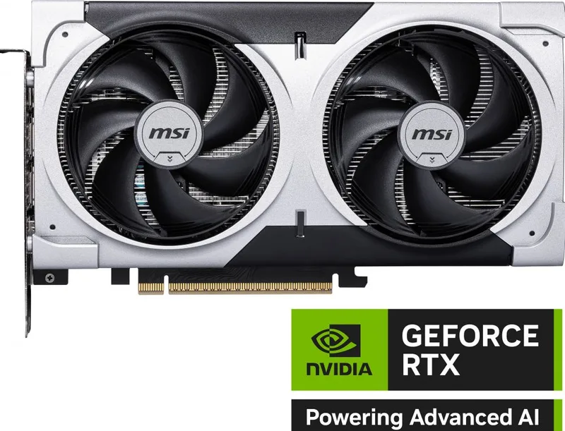 GeForce RTX 5060 Ti 8G VENTUS 2X OC PLUS - Videokaart de MSI – jaquette