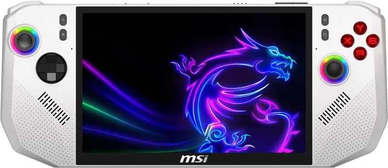 Handheld Claw A8 - Gaming Handheld - AMD Ryzen Z2 Extreme-processor - 8 inch - SSD van MSI, Wit, 1 TB – cover