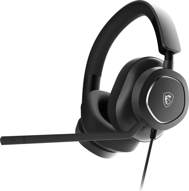 Maestro 300 - Gaming Headset - Bedraad - PC, Playstation, Nintendo Switch. de MSI, Noir – jaquette