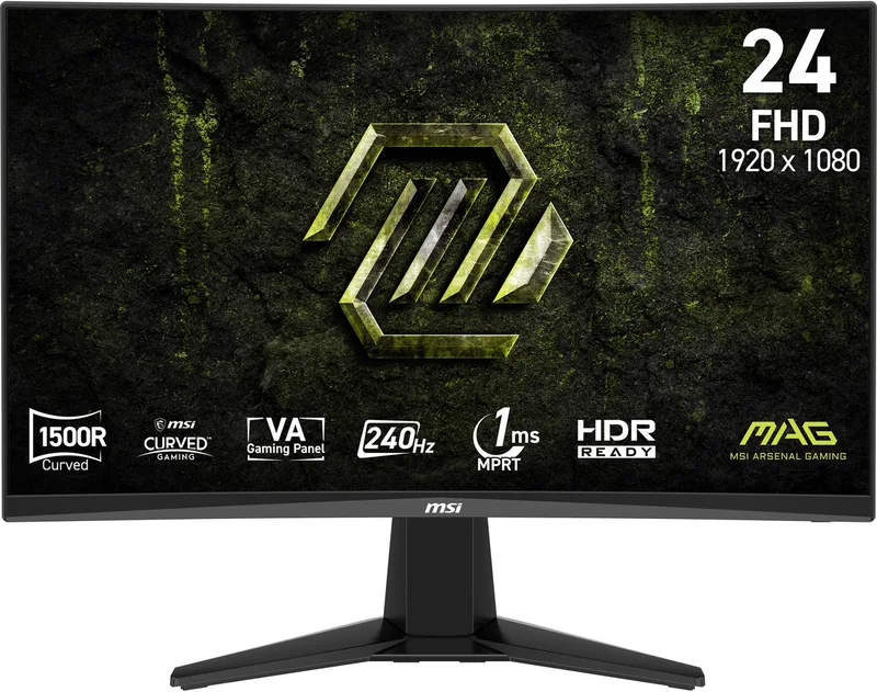 MAG 245C X24 - Full HD Curved Gaming Monitor - 240hz - 24 inch by MSI – cover