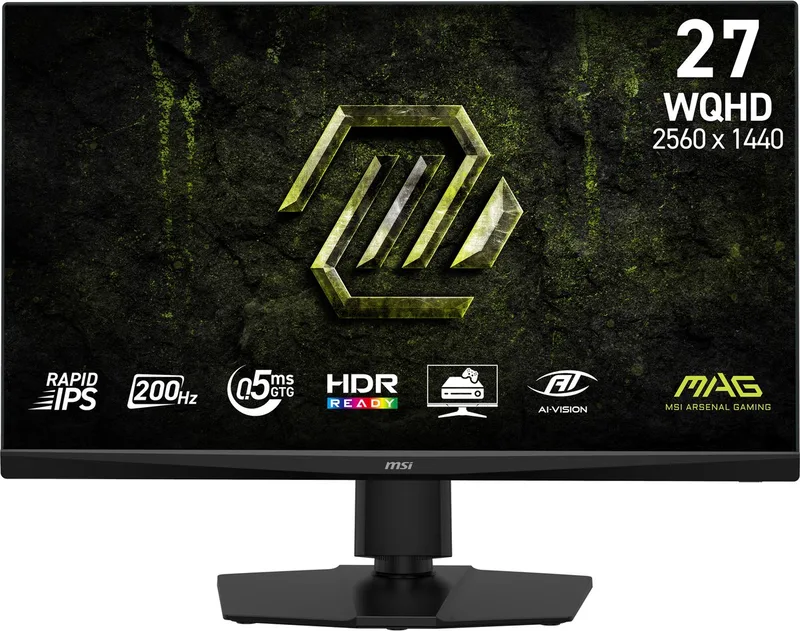 MAG 272QPF E20 - QHD IPS Gaming Monitor - 200hz - E-sports - Verstelbaar - 27 inch van MSI – cover