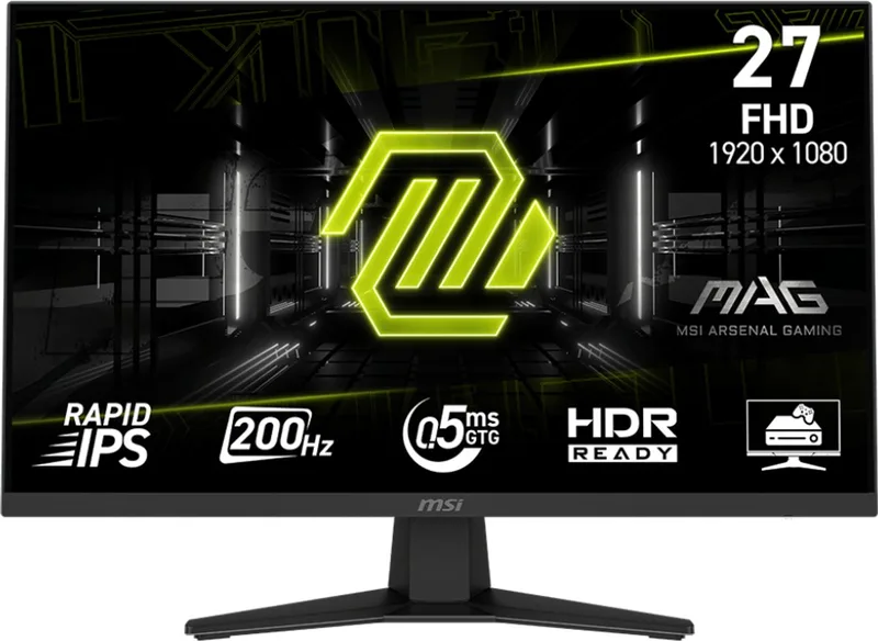 MAG 274F - Full HD Gaming Monitor - Rapid IPS - 200Hz - 27 Inch de MSI – jaquette