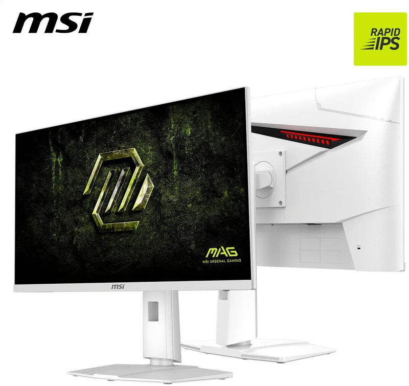 Moniteur gaming MSI MAG 274QRFWDE X32 CEE F (A - G) 68.6 cm 27 pouces 2560 x 1440 pixels 16:9 0.5 ms IPS LED de MSI, Blanc – jaquette 2 sur 5