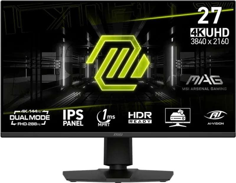 MAG 275UPD E14 Gaming Monitor - 4K UHD by MSI, Black – cover