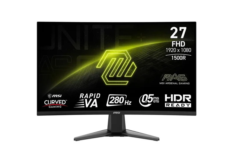 MAG 276CXF Gaming-LED-Monitor (1920 x 1080, 0,5 ms Reaktionszeit, 280 Hz, VA Panel) van MSI – cover