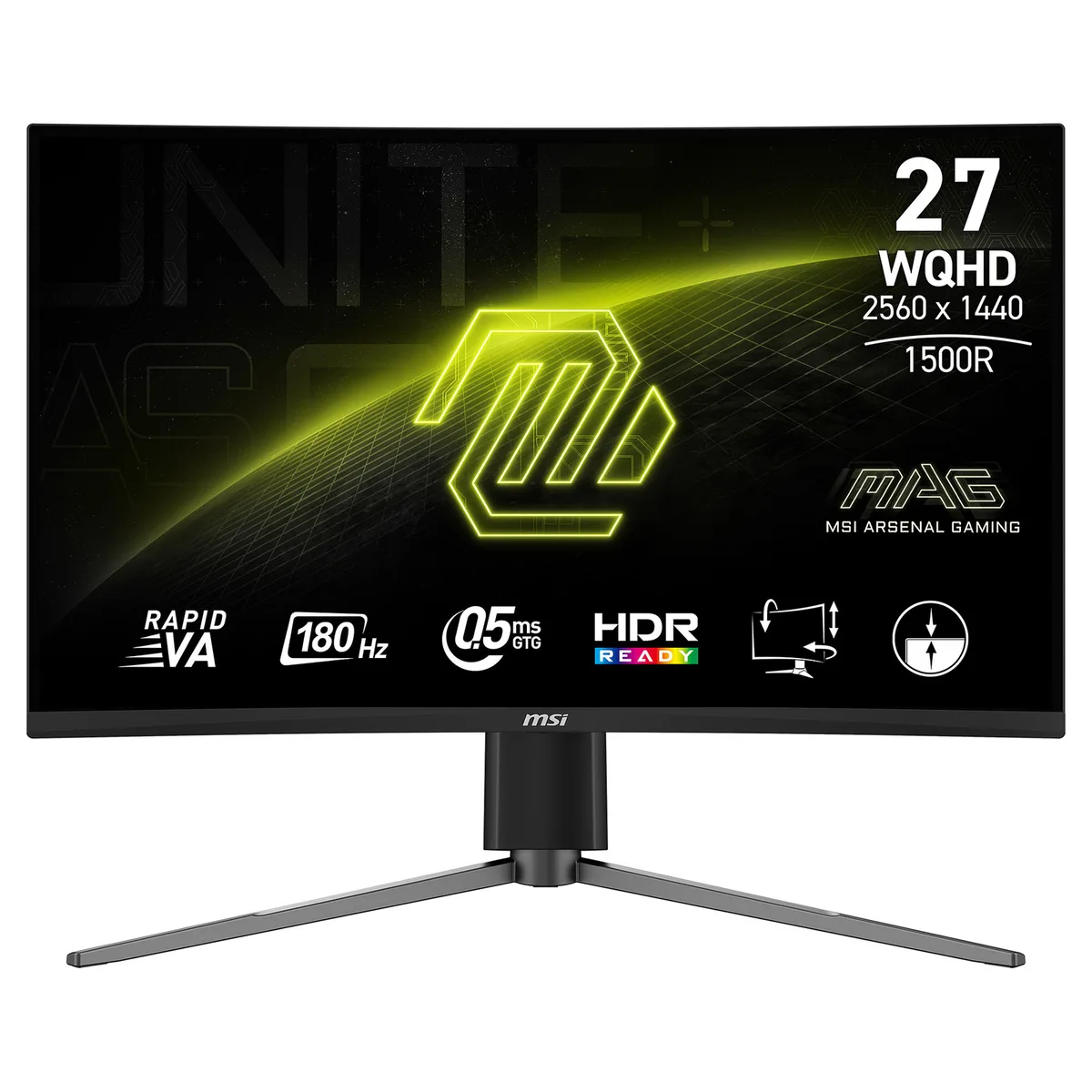 MAG 27CQ6PF computer monitor van MSI – cover
