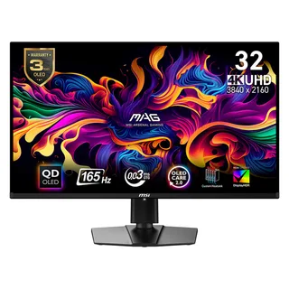 MAG 321UPDE QD-OLED computer monitor by MSI – cover 1 of 2