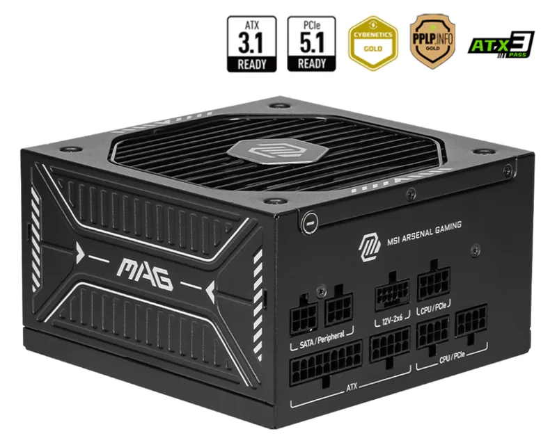 MAG A650GLS PCIE5 - Voeding by MSI – cover