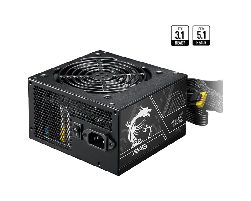 MAG A750BN PCIE5 II Zwart - Voeding van MSI – cover