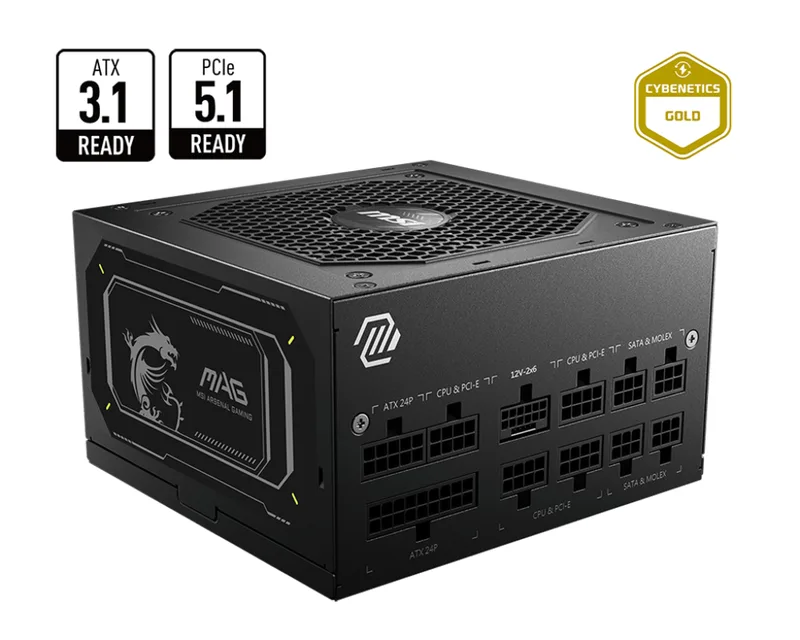 MAG A750GL PCIE5 II - Voeding by MSI – cover
