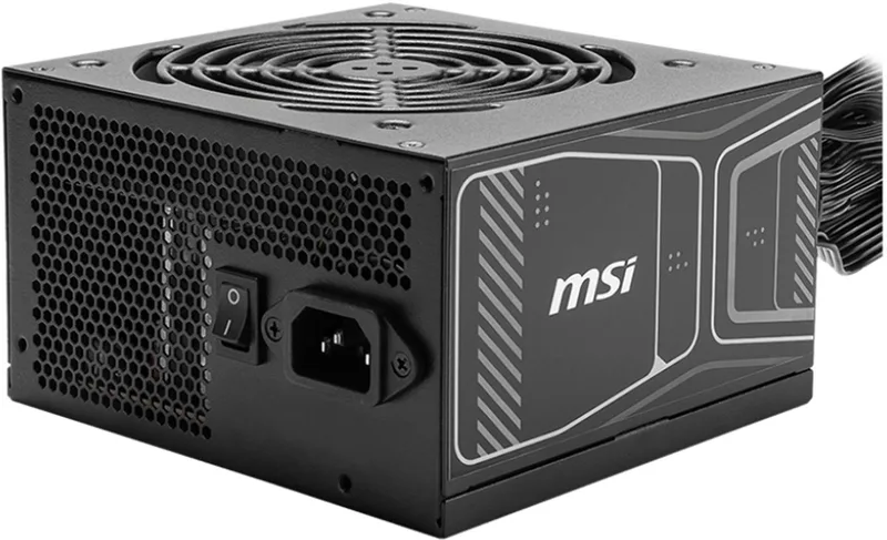 MAG A750GN PCIE5 power supply unit 750 W 20+4 pin ATX ATX van MSI, Zwart – cover