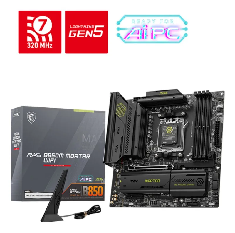 MAG B850M MORTAR WIFI - Moederbord by MSI – cover