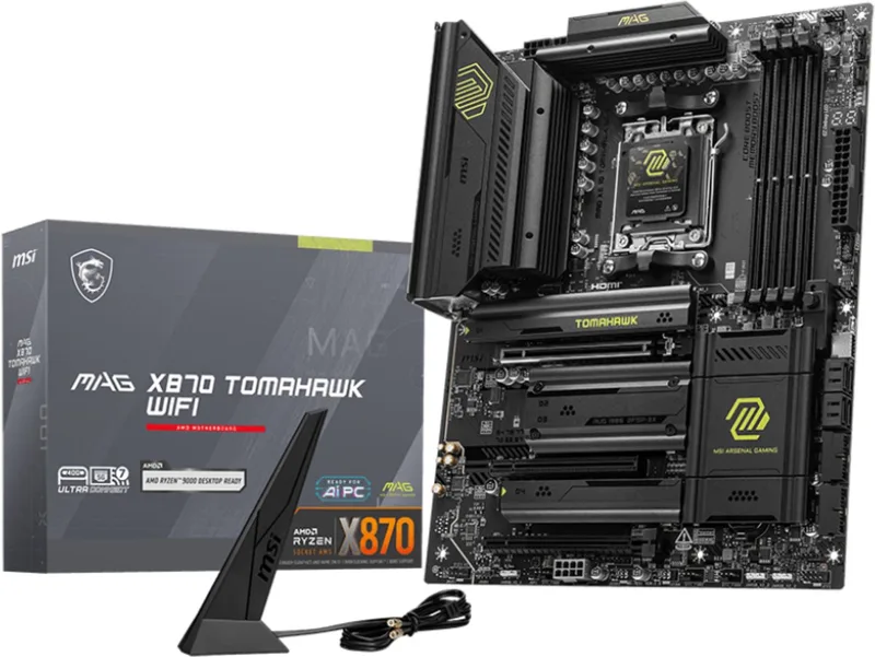 MAG X870 TOMAHAWK WIFI - Moederbord - ATX - AMD X870 - Socket AM5 by MSI – cover