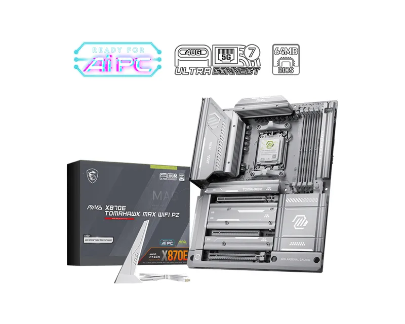 MAG X870E Tomahawk Max WIFI PZ - ATX Moederbord by MSI – cover