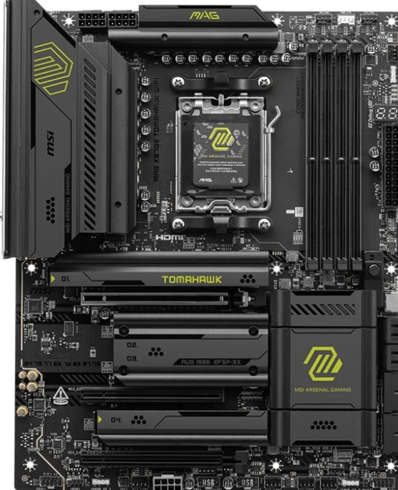 MAG X870E Tomahawk Wifi - Moederbord van MSI – cover