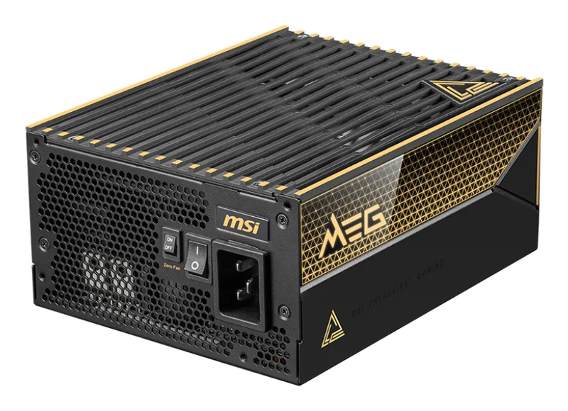 MEG Ai1600T PCIE5 - Voeding van MSI – cover