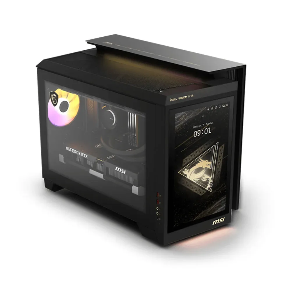Pc Gamer Meg Vision X Ai 2nvr7-290eu Ultra 7-265k/64gb/1tb Ssd/rtx 5070 Ti de MSI – jaquette