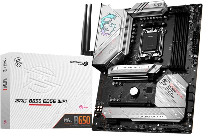 Motherboard MSI MPG B650 EDGE WIFI AMD AM5 AMD B650 AMD by MSI – cover