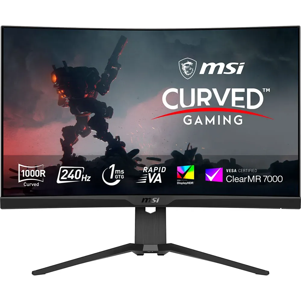 Écran Incurvé Gaming Mpg 275cqrxf 27´´ Qhd Va Led 240hz de MSI – jaquette