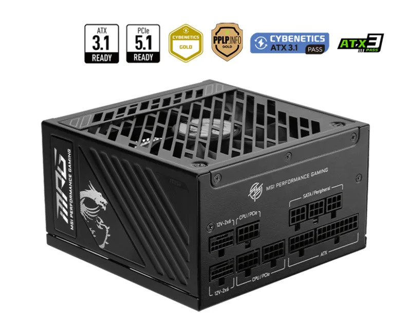 MPG A1250GS PCIE5 - Voeding by MSI – cover