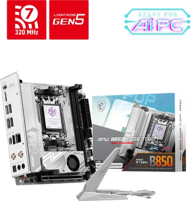 MPG B850I EDGE TI WIFI - Moederbord van MSI – cover