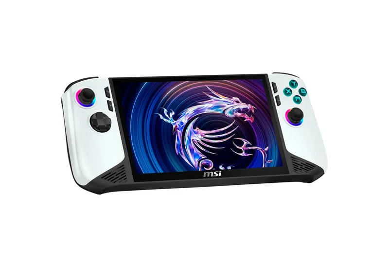 MSI MSI Claw 8 AI+ A2VM-091 Polar Tempest Edition , Handheld-Konsole Notebook by MSI, White, 0 GB – cover