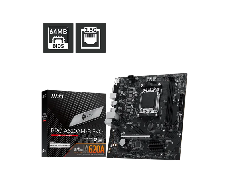 PRO A620AM-B EVO - Moederbord van MSI – cover