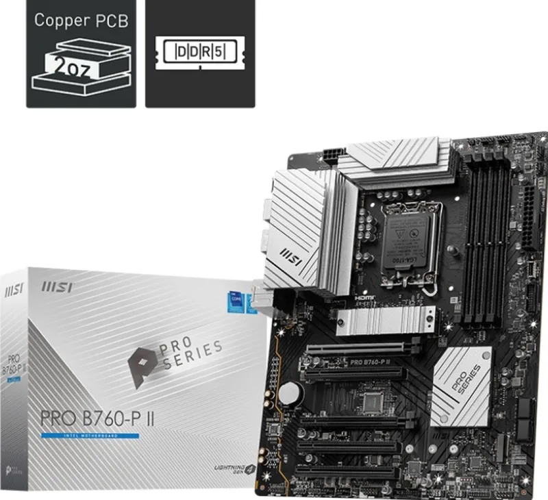 PRO B760-P II - Moederbord van MSI – cover