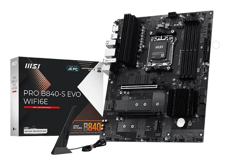 PRO B840-S EVO WIFI6E - Moederbord by MSI – cover