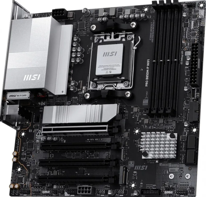 PRO B850M-P WIFI - Moederbord de MSI – jaquette