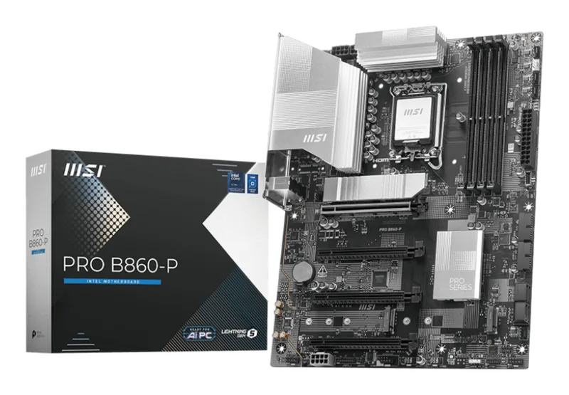 PRO B860-P - Moederbord de MSI – jaquette