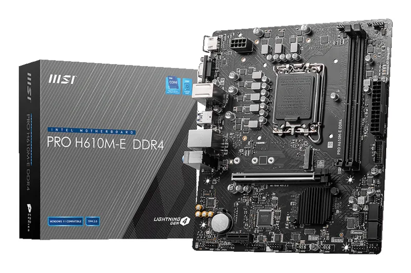 PRO H610M-E DDR4 - Moederbord by MSI – cover