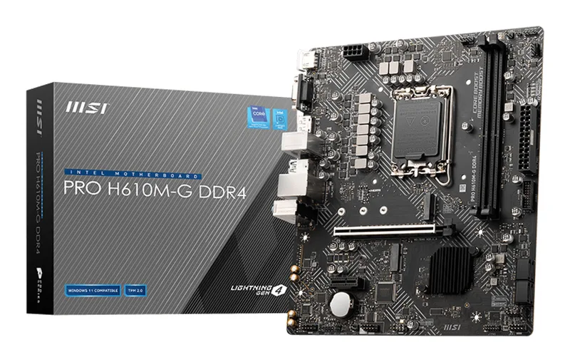 PRO H610M-G DDR4 - Moederbord by MSI – cover