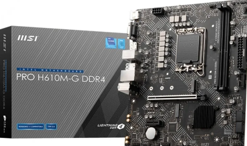 PRO H610M-G - Moederbord van MSI – cover