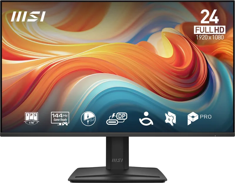 PRO MP242 E14A - Full HD Monitor - 144Hz - 24 inch - Speakers van MSI – cover