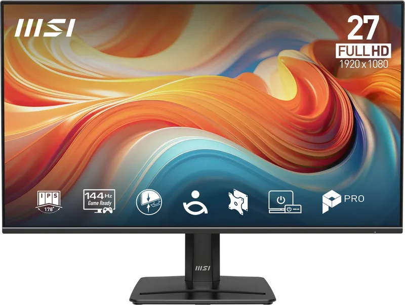 PRO MP271 E14A - Full HD Monitor - 144hz - 27 inch - Speakers van MSI – cover