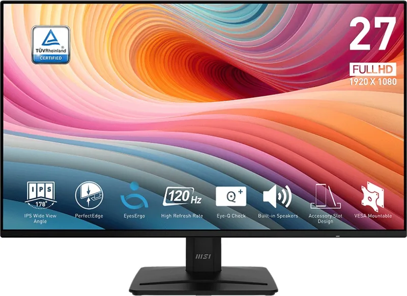 PRO MP271A E2 - Full HD Monitor - 120hz - 27 inch van MSI – cover