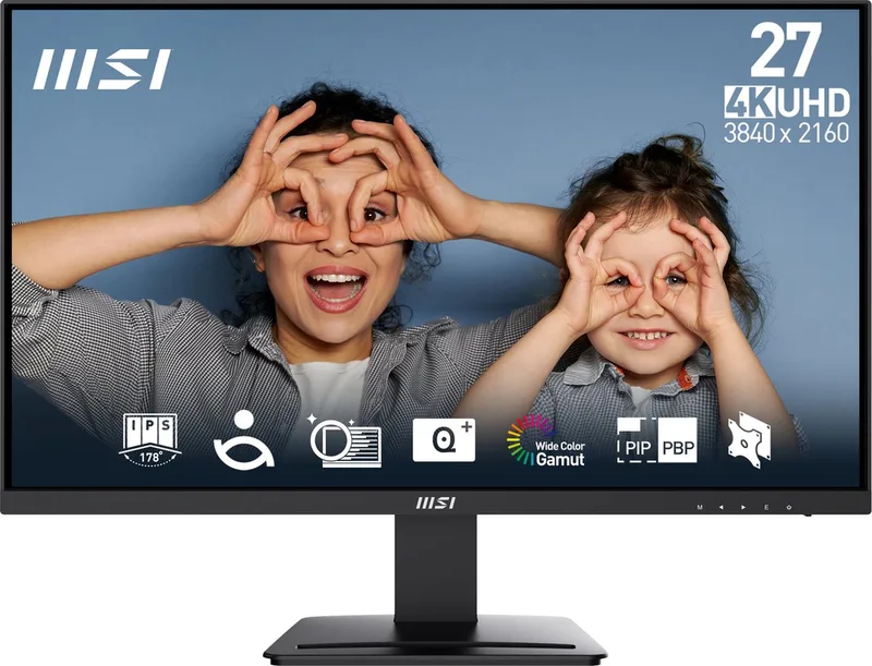 Pro MP273U - 4K UHD Monitor - 60Hz - 27 inch - Speakers de MSI – jaquette