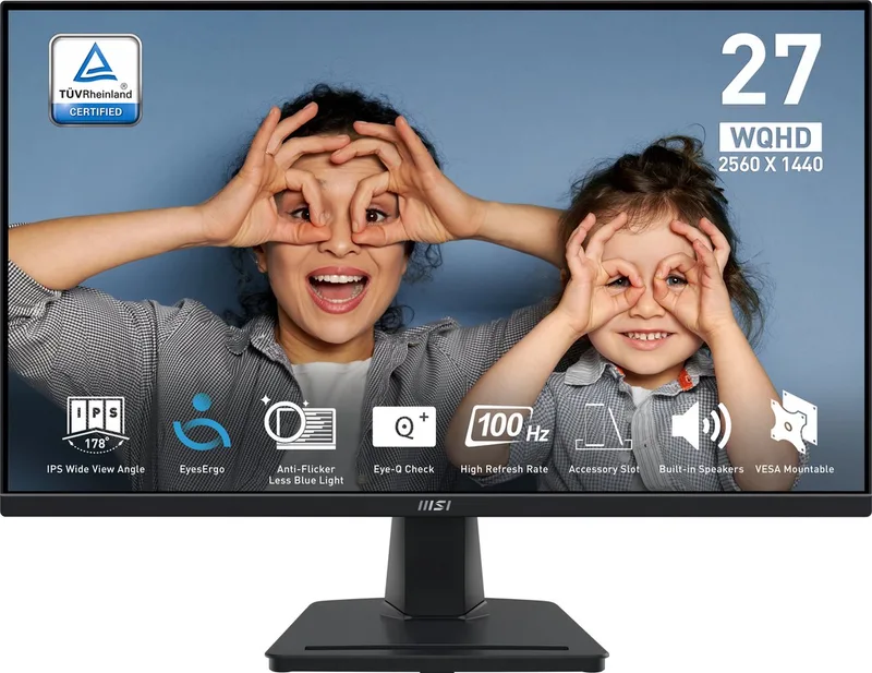 PRO MP275Q - WQHD Monitor - 100Hz - 27 Inch - Speakers by MSI – cover