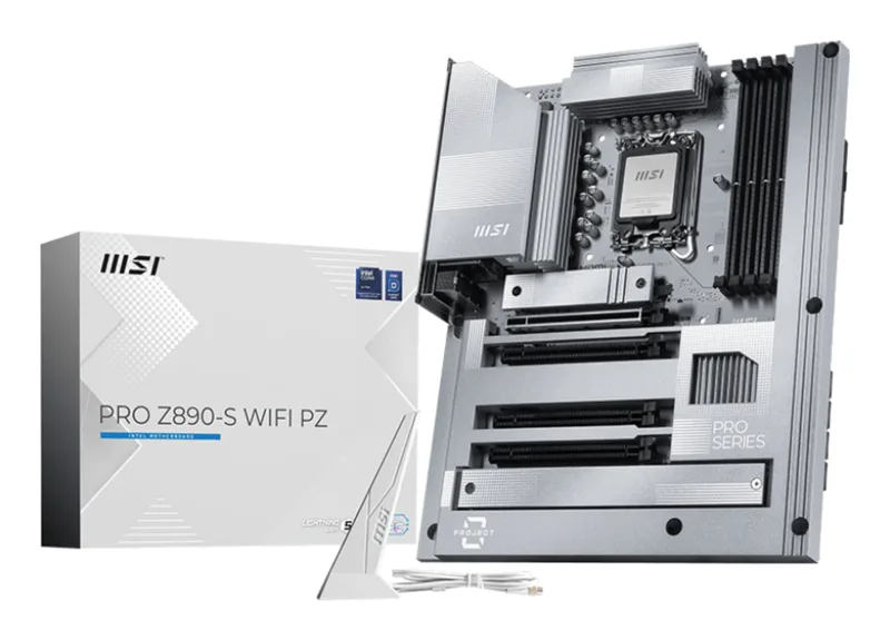 PRO Z890-S Wifi PZ (Z890,S1851,ATX,DDR5) de MSI – jaquette