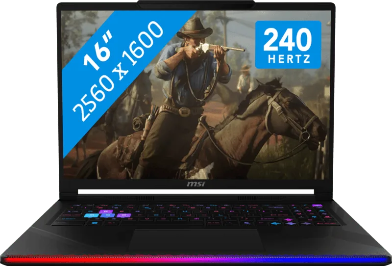 Raider 16 Max HX B2WJ-039BE Azerty van MSI, AZERTY – cover