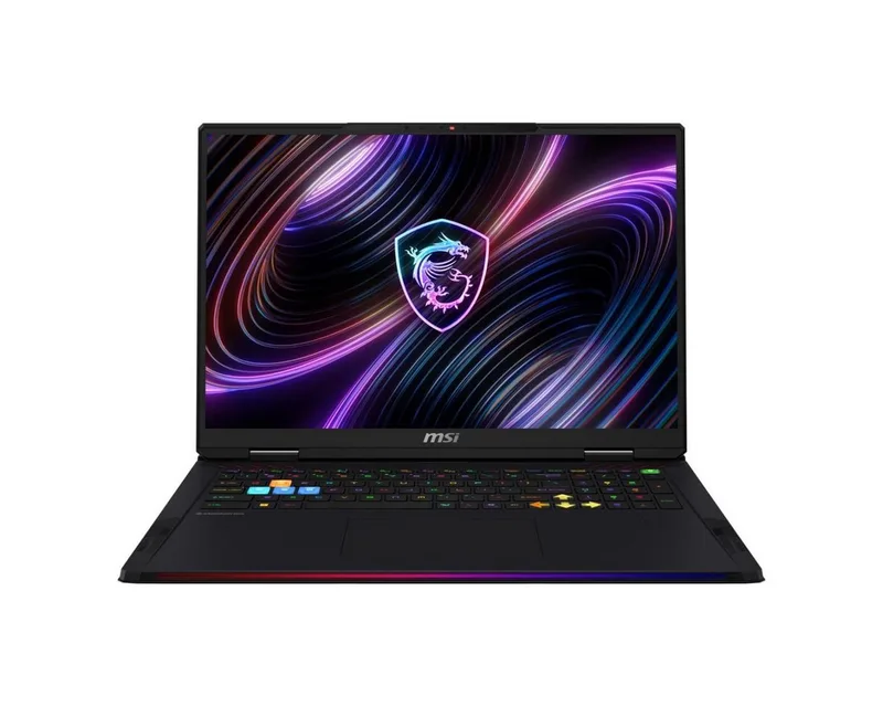 Raider 18 Max HX A2WJ-1074 Gaming-Notebook (45.72 cm/18 Zoll, Intel Core Ultra 9 290HX Plus, RTX 5090, 128 GB, 16000 GB SSD, 128 GB RAM) by MSI, Black – cover