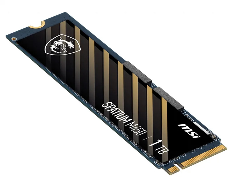 SSD 1TB MSI Spatium M450 V1 (M.2 2280) PCIe Gen4 x4 NVMe by MSI – cover